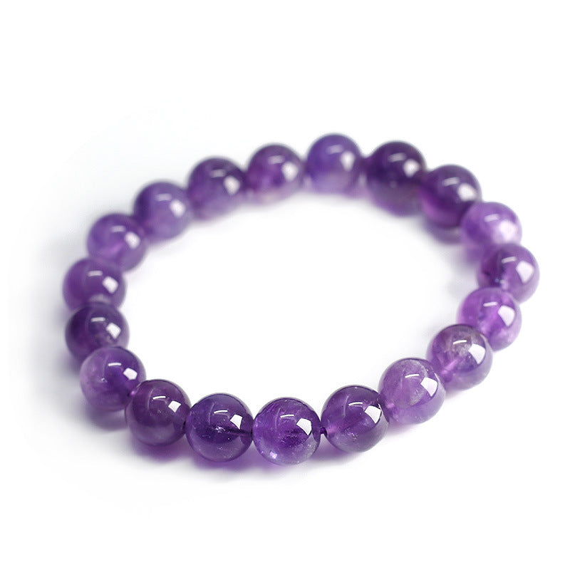 Natural amethyst bracelet female dream amethyst good luck empowered happiness