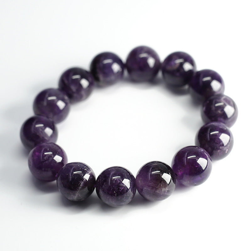 Natural amethyst bracelet female dream amethyst good luck empowered happiness