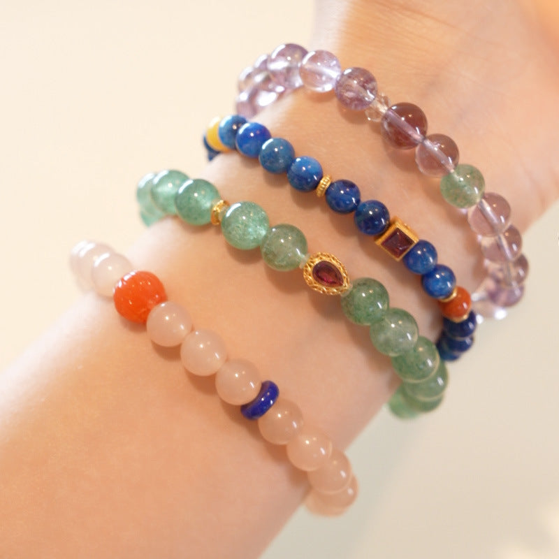 6MM kyanite bracelet women inspire creativity inspiration essence soul