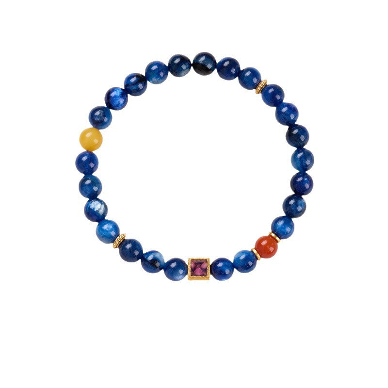 6MM kyanite bracelet women inspire creativity inspiration essence soul