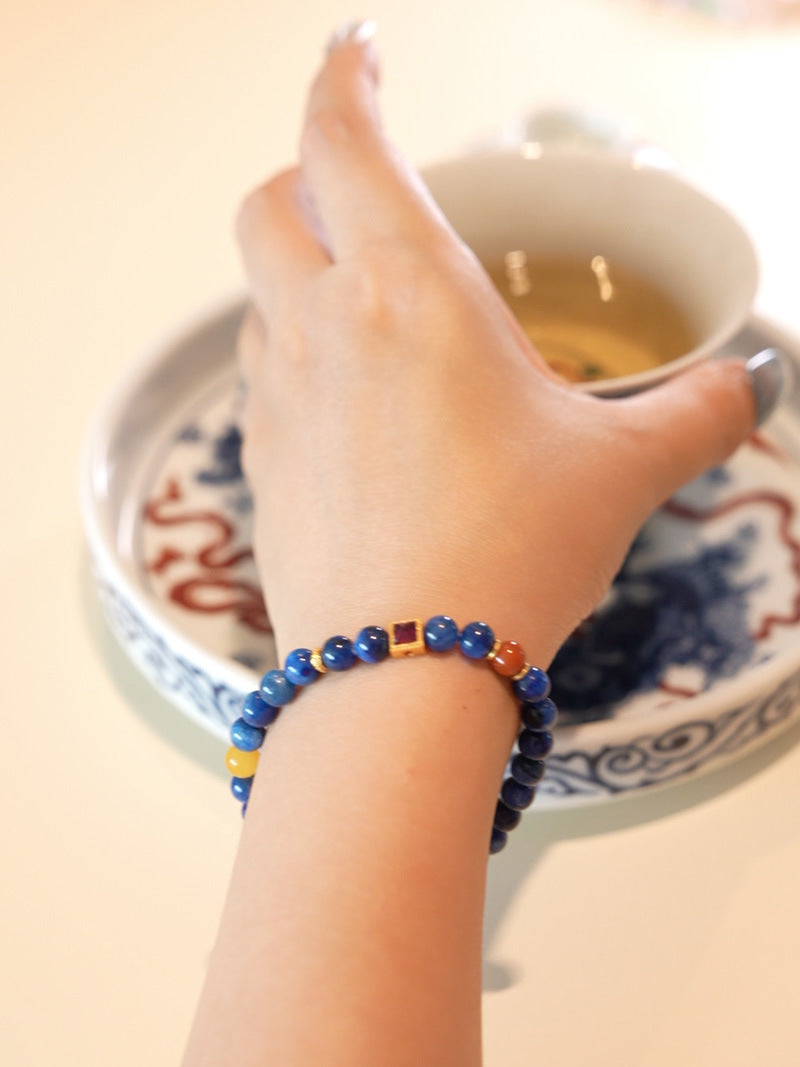6MM kyanite bracelet women inspire creativity inspiration essence soul