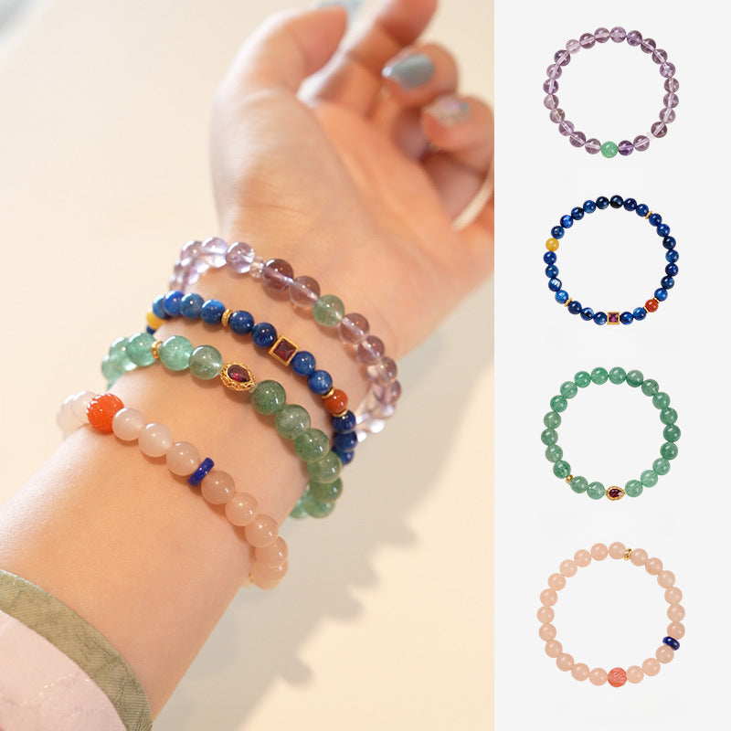 6MM kyanite bracelet women inspire creativity inspiration essence soul